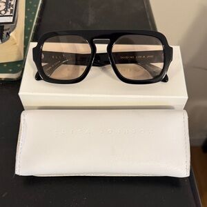 Elisa Johnson Black Sunglasses